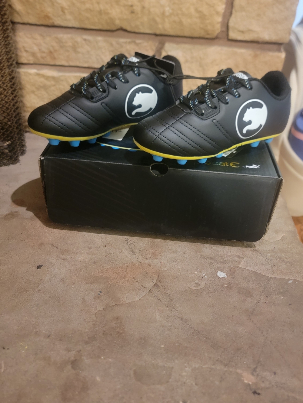 Procat By Puma Kids Black Soccer Cleats